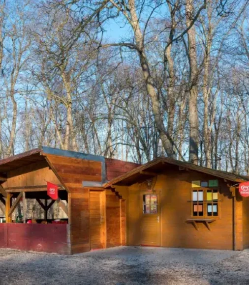 Die Hexenküche - eine Imbissstube - im Wildpark Ernstbrunn