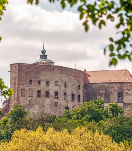 Schloss Ernstbrunn von außen.